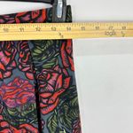 LuLaRoe  Madison Skirt Womens Small Black Floral Pull On Pleated Dark Romantic Photo 2