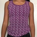 Purple Flower Tank Top Photo 1