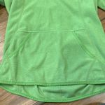 The North Face  Woman’s Kelly Green Logo Fleece Half Zip Neck Top Jacket S Photo 3