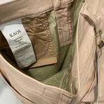 Kaos Jeans women's size 26 dusty pink faux leather viscose stretchy skinny pants Photo 6