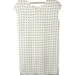 Madewell  Scatterblock Tassel White & Black Shift Mini Dress S Photo 2