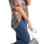 CAbi New Womens  #240 Semi-Sheer Cover Up Tee Kimono Animal Print Blouse Top - S Photo 0