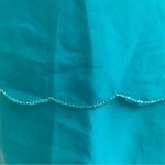 Forever 21 Teal Scalloped Sequin Embellished Tank Photo 3