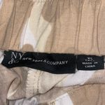 New York And Company Camo Linen Blend Jogger Pants Photo 7