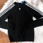 Adidas black long TRF crewneck sweater, brand new with tag Photo 0