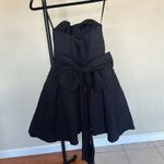 House Of CB House‎ of CB Emmanuela Strapless Bow mini Dress NWOT size M A-C  $285 Photo 4