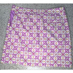 EP Pro Purple White Floral Geometric Golf Skort Size 6 Photo 5