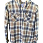 Carhartt  size S. (4/6) flannel button up hoodie. Photo 0