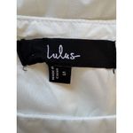 Lulus Lulu’s Truly The Cutest White Satin Square Neck Mini Dress Size Small Photo 7