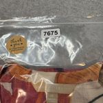 Hope & Harlow Button Front Top Womens Medium White Red Poppy Print Boho Photo 14