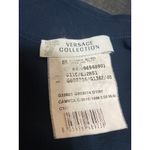 Versace Collection Black Sleeveless Cami Camisole Sheer Cover Up Tank Top Size S Photo 2