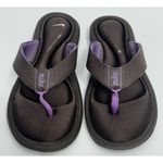 Nike Comfort Footbed Brown Purple Thong Flip Flops Sandals 354925 Womens Size 9 Photo 2