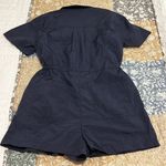 Sweaty Betty NWT Anytime Short Sleeve Romper Navy Blue Nylon Size Small Photo 13