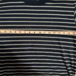 Madewell  Blue/White Striped T-Shirt Dress Size M Photo 3