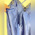 Frederick's of Hollywood Vintage Frederick’s of Hollywood Lace Trim Chemisier – Sapphire & Black, XL Photo 7