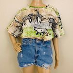 Beach Club Vintage East Safari Animal Graphic Tee Photo 1