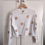 Spiritual Gangster  Starry Mazzy Cropped Sweatshirt Size Small Cozy Casual Photo 2