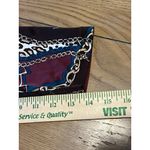 Dress Barn Multicolor Print Stretchy Dress Chain Design Size Small Classic City Photo 10