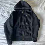 Brandy Melville Navy Blue Zip Up Photo 0