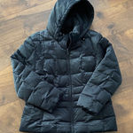 Calvin Klein  Women’s Black Hooded Down Puffer Jacket 60/40 Fill - Flaw - size XL Photo 0