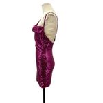 Hello Molly  Citadel Skies Sequin Mini Dress Fuchsia Purple‎ Pink Size US 6 Photo 6