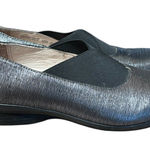 Dansko  Shoes Women's EU 39 US 8.5-9 Ann Slip On Flats Leather Silver Photo 0