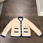 J.Crew  Textured Boucle Lady Jacket/Cardigan Sz M Photo 6