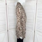 Billabong Marled Cardigan Sweater Brown Multi Juniors Large Button Shawl Collar Photo 3