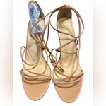 Allegra K Lace Up Heels Photo 1