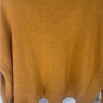 Eileen Fisher  Gold Boxy Fit Linen Sweater Photo 5