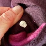 Lululemon Scuba Hoodie Jacket Coat Fur Paris Pink Black Ombre 2011 Rare Size 4 Photo 13