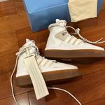 Ivy Park NWT Adidas x High Top Platform Sneaker Icy Park Beyonce White 9.5 Photo 11