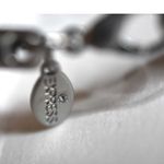 EXPRESS NWT  Modern Esssentials Segmented Snake Silver Tone Chain 6.5" Bracelet Photo 3