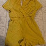 Miami Golden Yellow Romper Photo 6