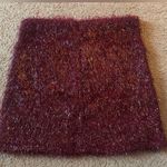 Forever 21 Tinsel Fringe Mini Pencil Bodycon Skirt Photo 6