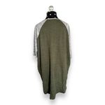 LuLaRoe Womens Top XS Olive Green Heather Gray Space Dye Irma Tunic Shirt Knit Photo 5