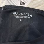 Athleta ✨ Scoop Bikini Top in Black, NWT Photo 5