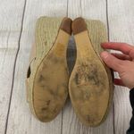 Kelsi Dagger open toe patent leather criss cross strap espadrille wedge sz 8 Photo 7