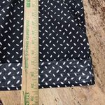 Diane Von Furstenberg  Women's Collarless Shirt Button Up Black Dot Top P Photo 5