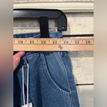 NWT Skinny Fries Denim Mom Jeans with Butterfly & Flowers Embroidery Size 5 Blue Photo 5