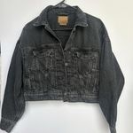 American Eagle Gray-Wash Oversized Jacket Size XS Fit Likes Med/Large Women’s Photo 6