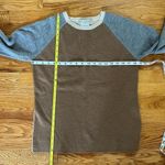 Real Clothes Saks‎ Fifth Avenue Sweater Women Large Wool Color block Vintage Photo 5