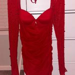 Oh Polly Red Bodycon Mini Dress Photo 0