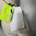 Free People NEW Movement Double Pouch Laynard Citrus White Functional Photo 5