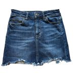 American Eagle Womens  AE Ne(x)t Level High-Waisted Denim Mini Skirt - Sz 2 Photo 3