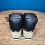 See By Chloe  Glyn Platform Sandals Women's Size 10 Black Suede Espadrille Photo 4