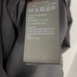 ALLSAINTS  Azure Chase Dress Night Black Floral Silk Sleeveless Italy Party Photo 5