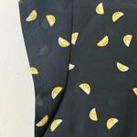 Papaya  Navy Blouse with Yellow Pattern Photo 5