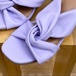 DV Dolce Vita “Milna” Light Purple Knot Slide Woven Heels Sandals Size 7 Photo 10