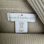 House of Harlow 1960 Ribbed Knit Mini Skirt Beige Medium Photo 8
